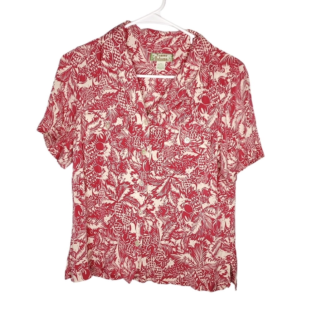Tommy Bahama Tropical Button Down Shirt Size Small